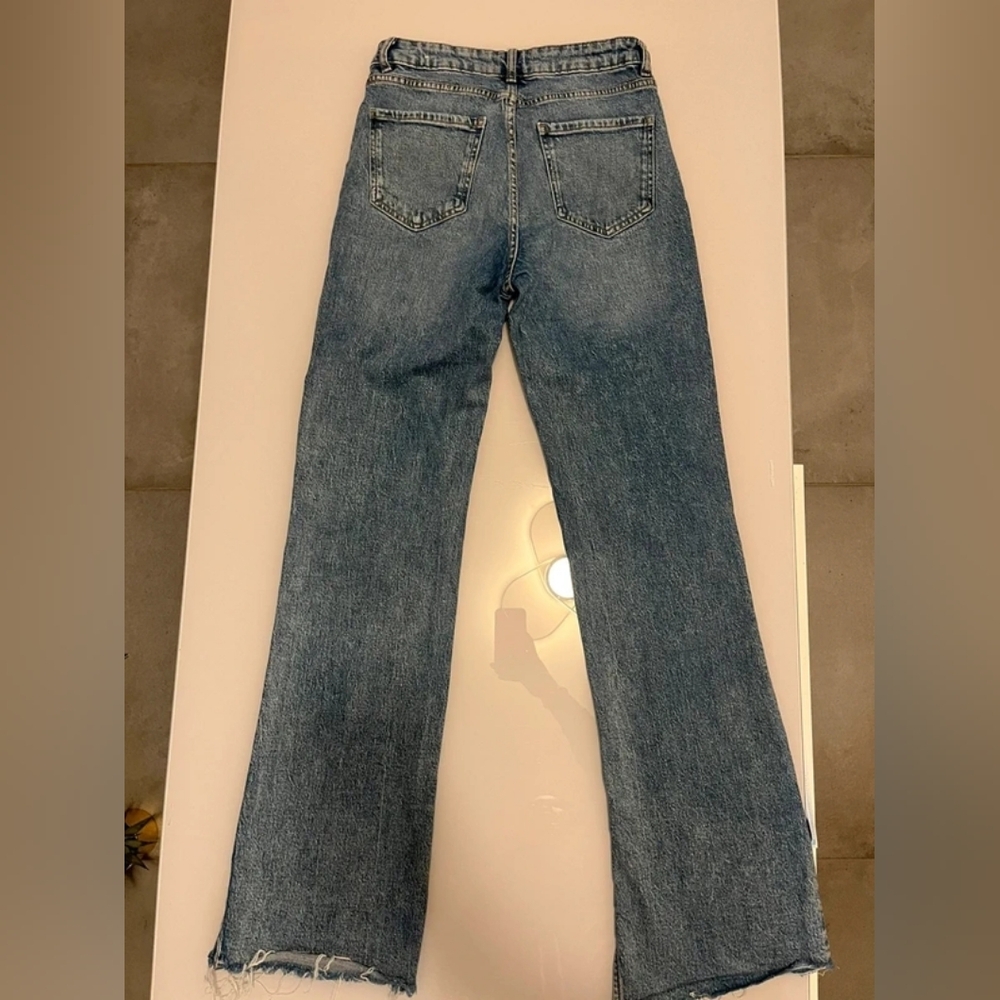 Classic Blue Straight-Leg Women’s Jeans